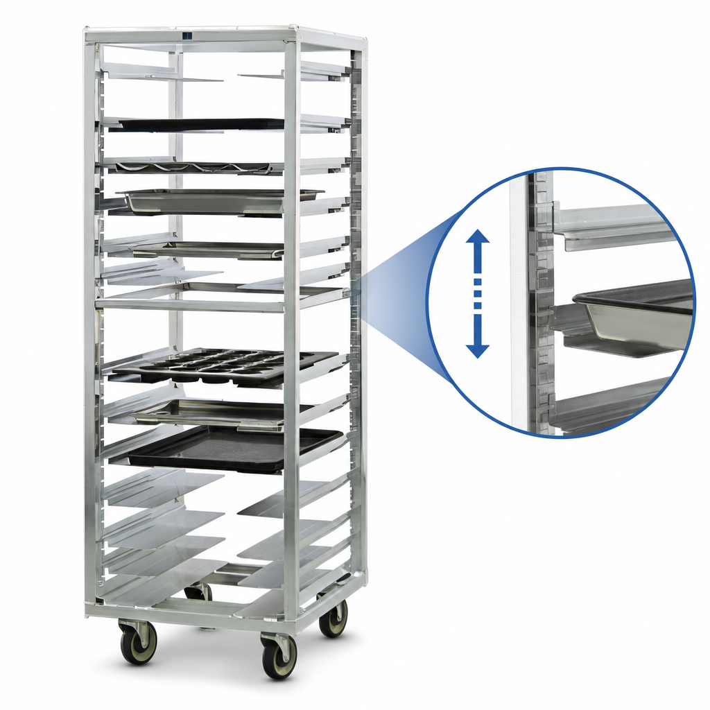 Twelve Adjustable Aluminum Guides