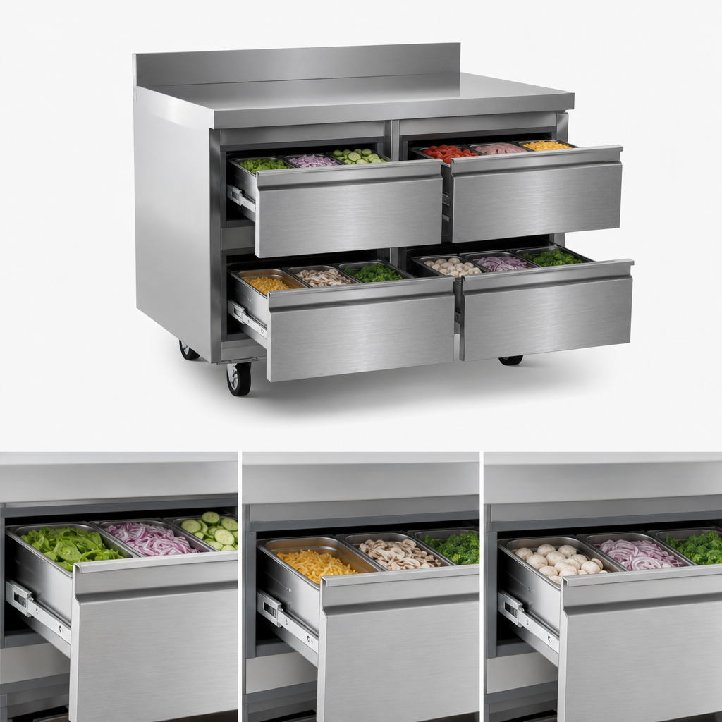 Four Drawer Storage