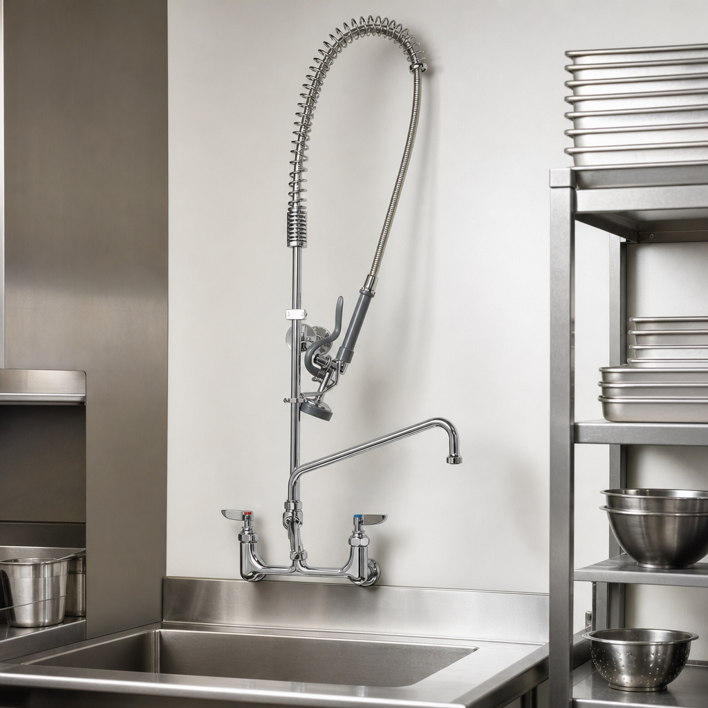 Wall-Mount Pre-Rinse Design