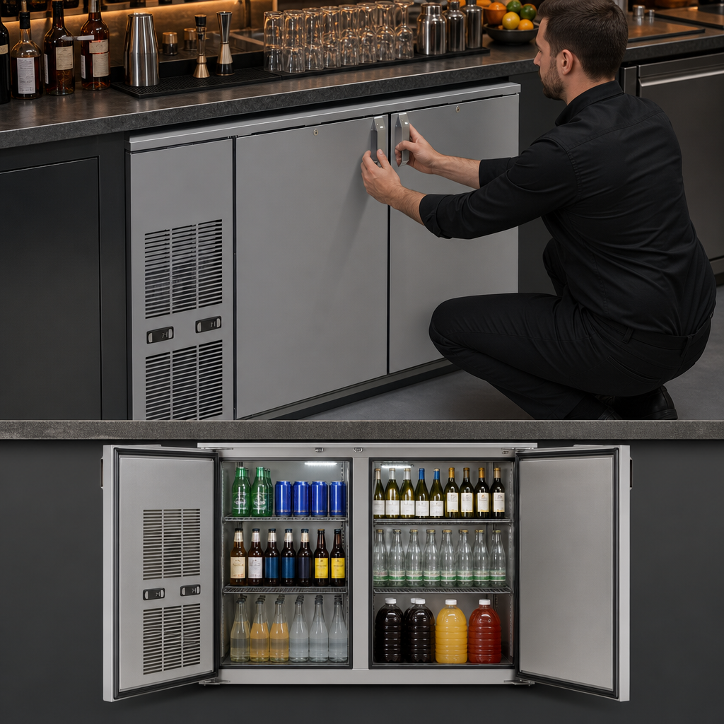 Front-Serviced Bar Profile Design