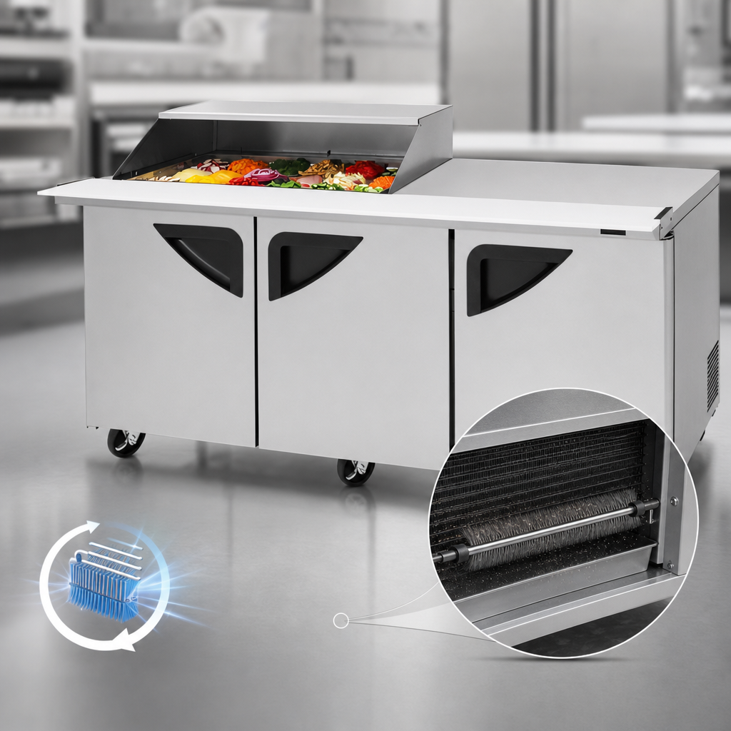 Self-Cleaning Condenser
