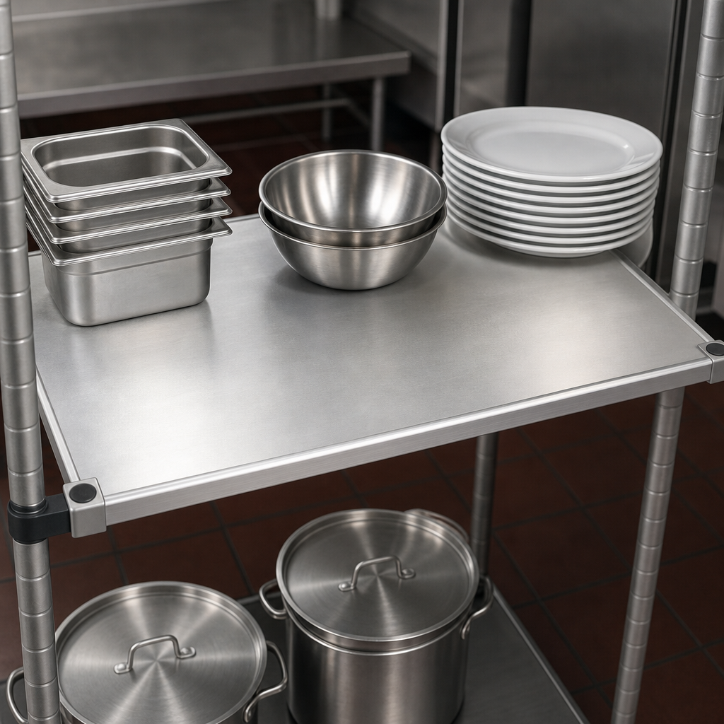 Solid Shelf Surface