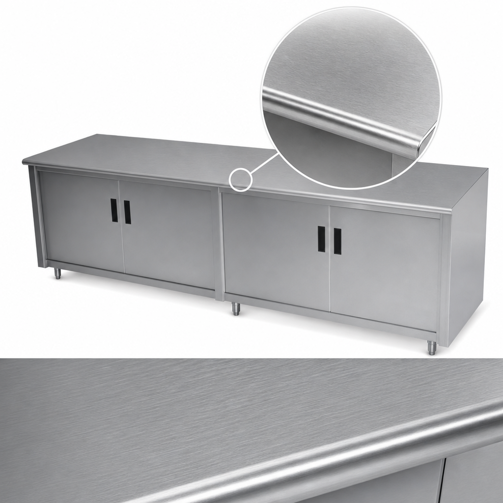 16 Gauge 304 Stainless Steel Top