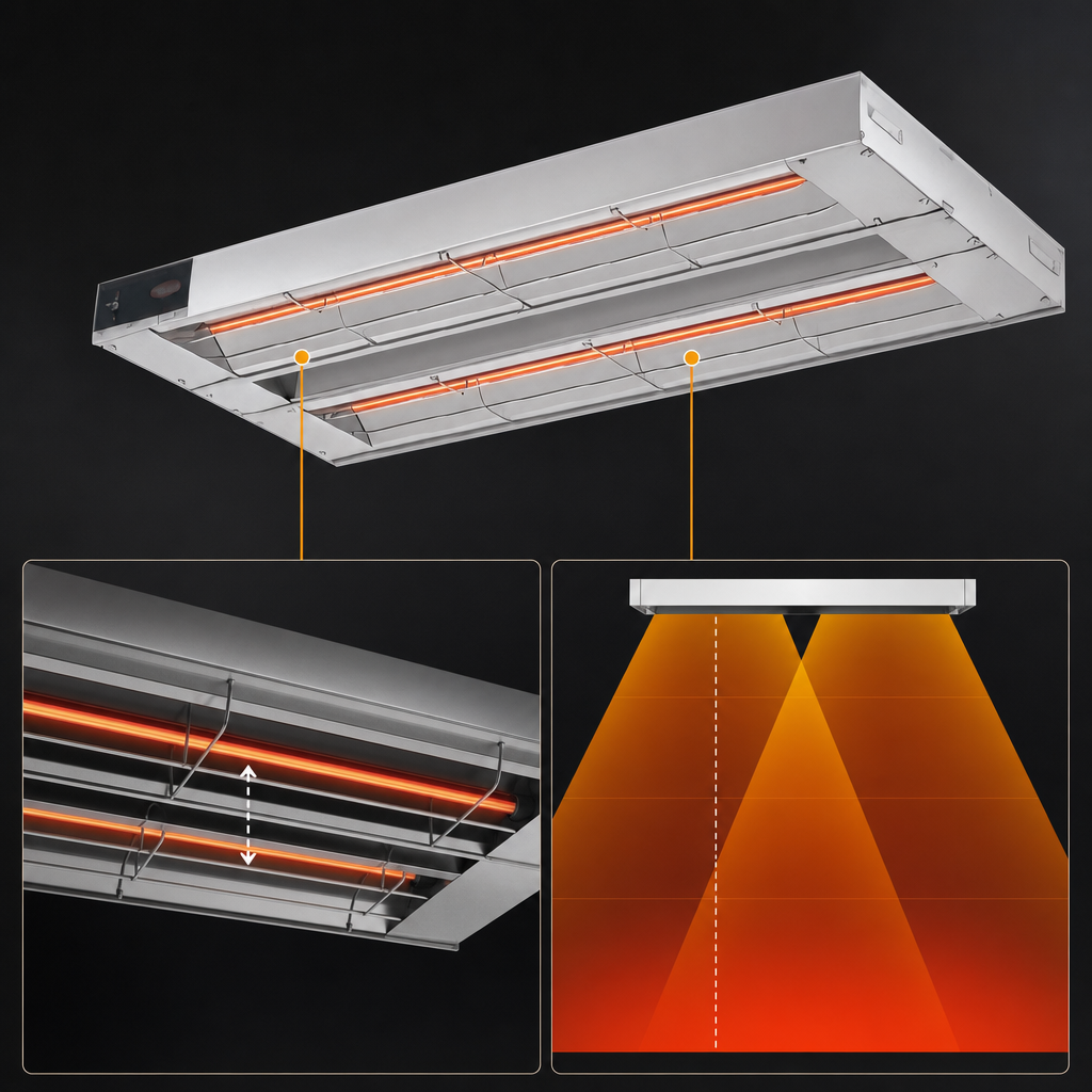 Double Heater Rod Housing