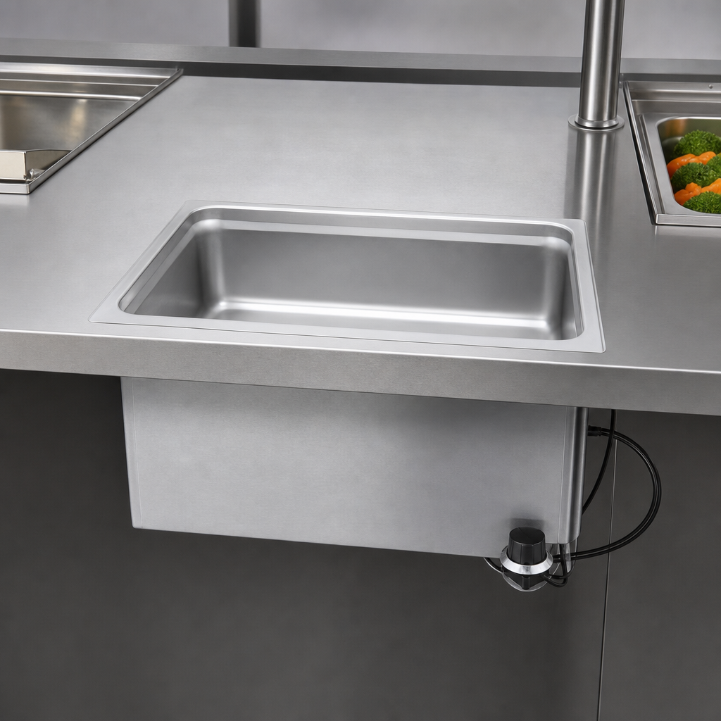 Built-In Bottom-Mount Design