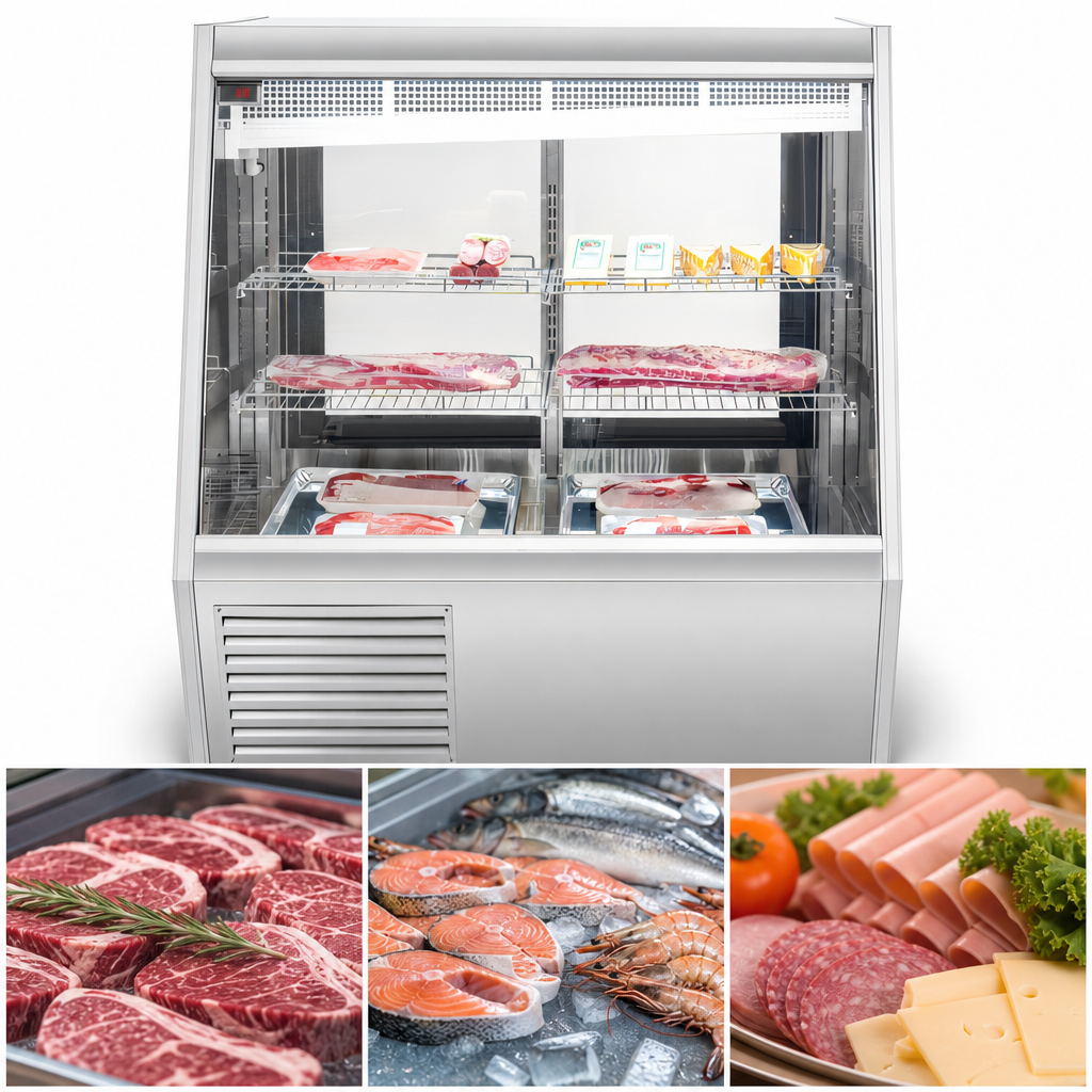 Double-Duty Meat/Fish/Deli Configuration