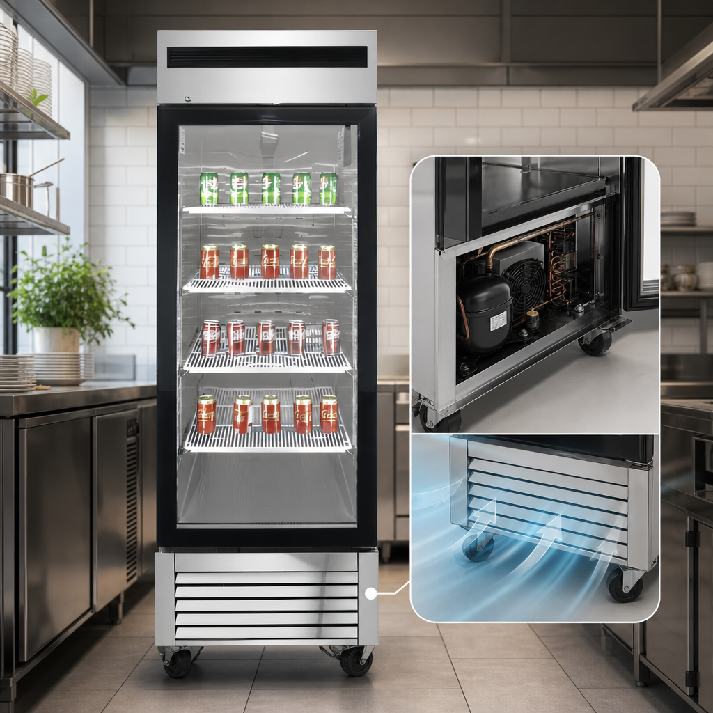 Bottom-Mount Self-Contained Refrigeration