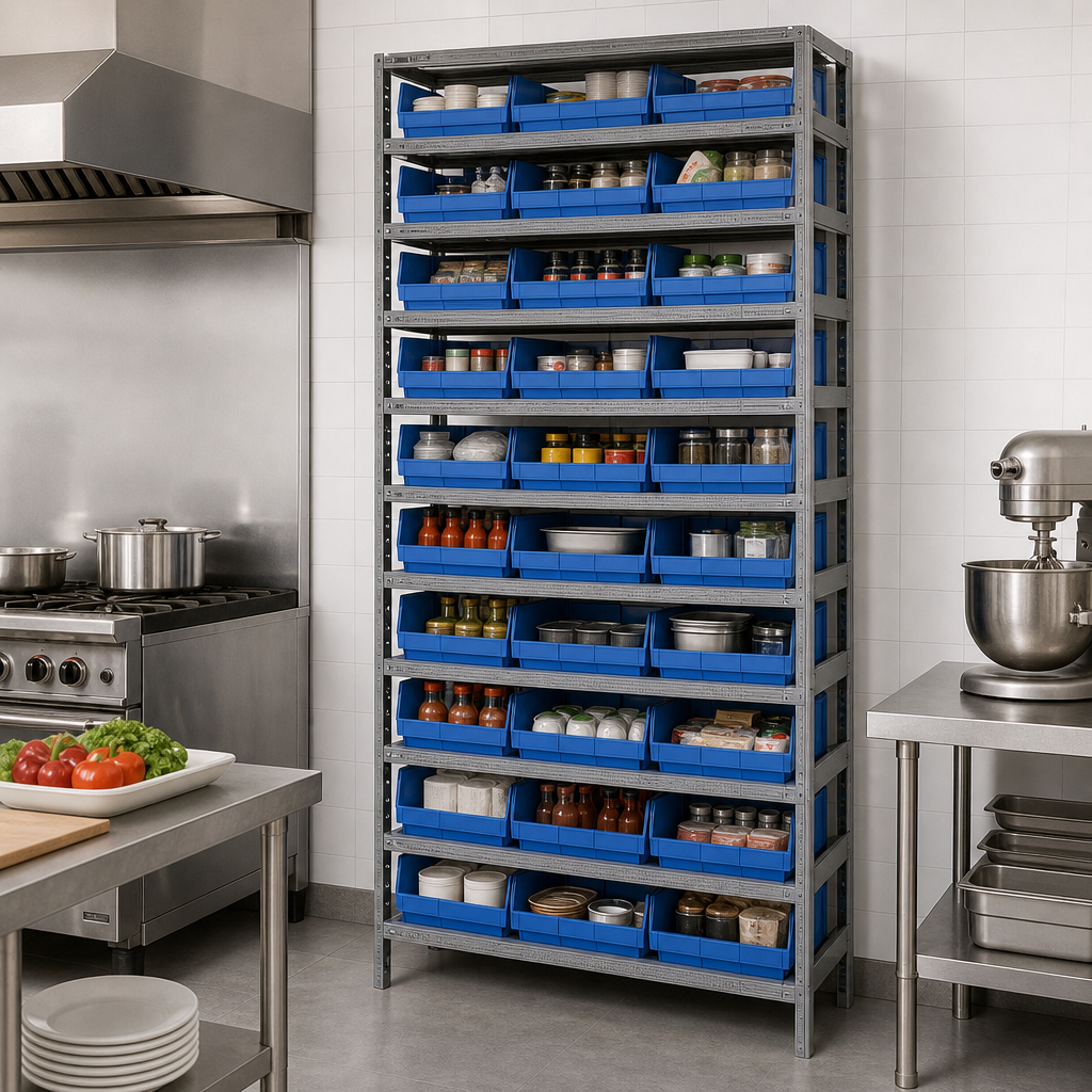 13-Shelf Storage Design