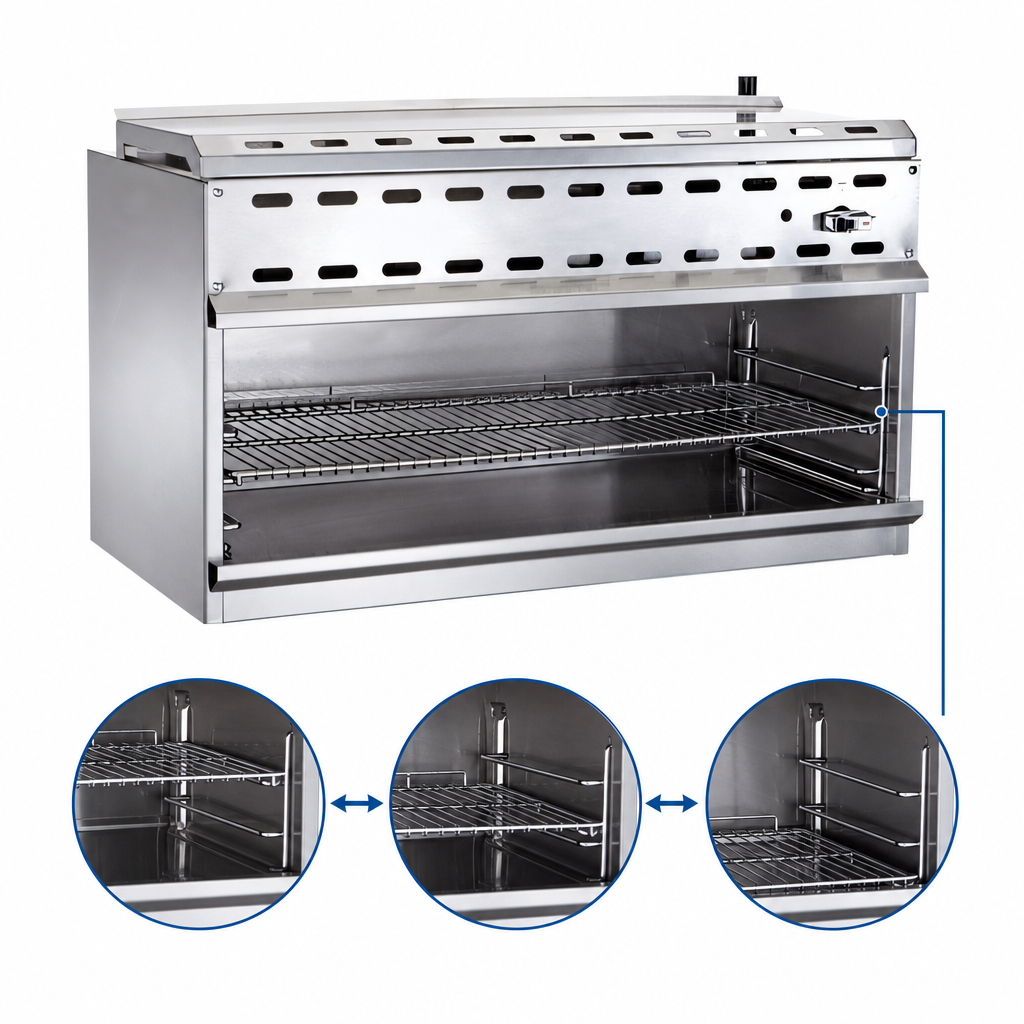 Three-Position Rack Guide