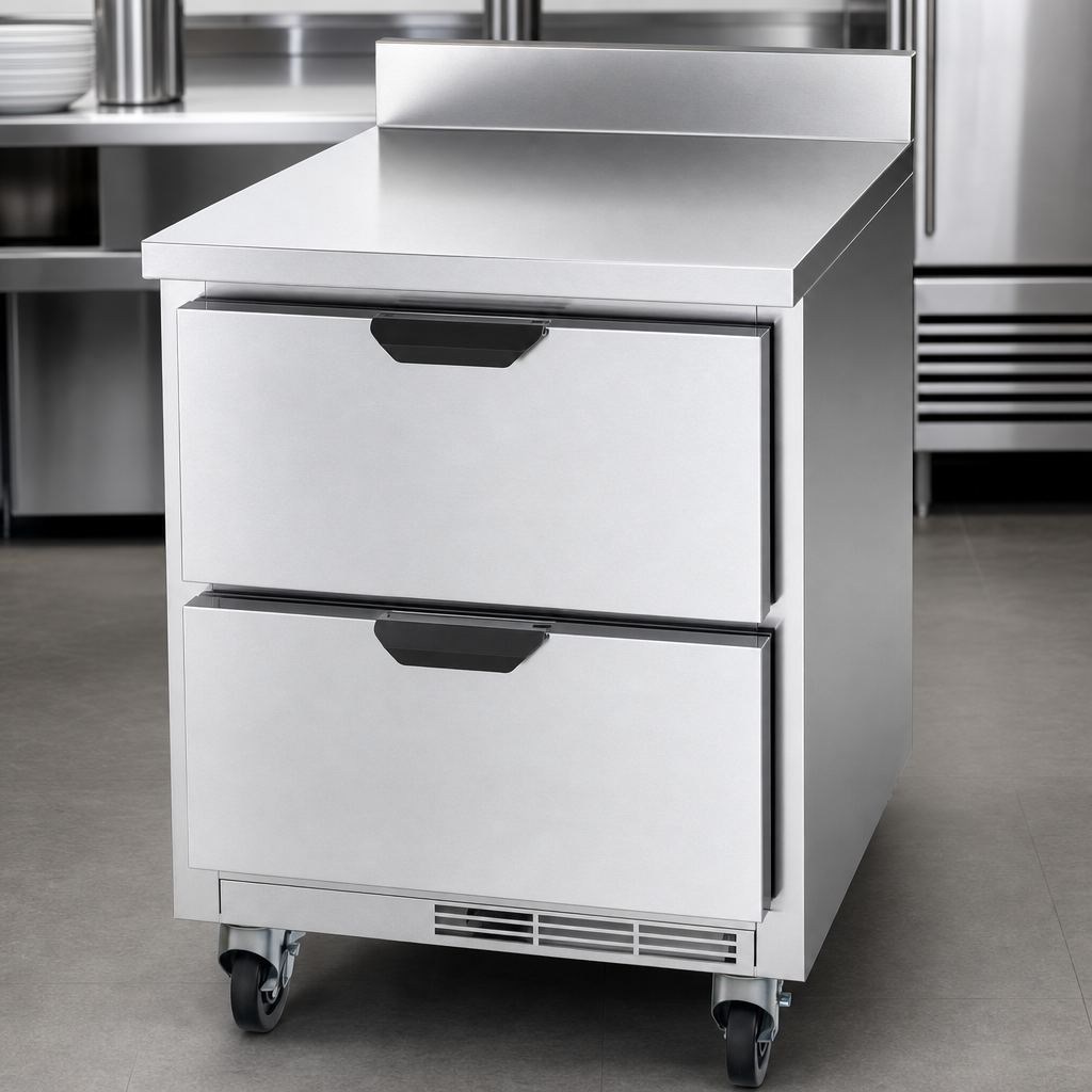 Stainless Steel Exterior and Worktop