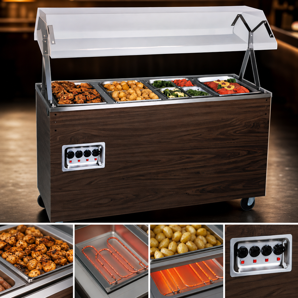 Four-Well Heated Top