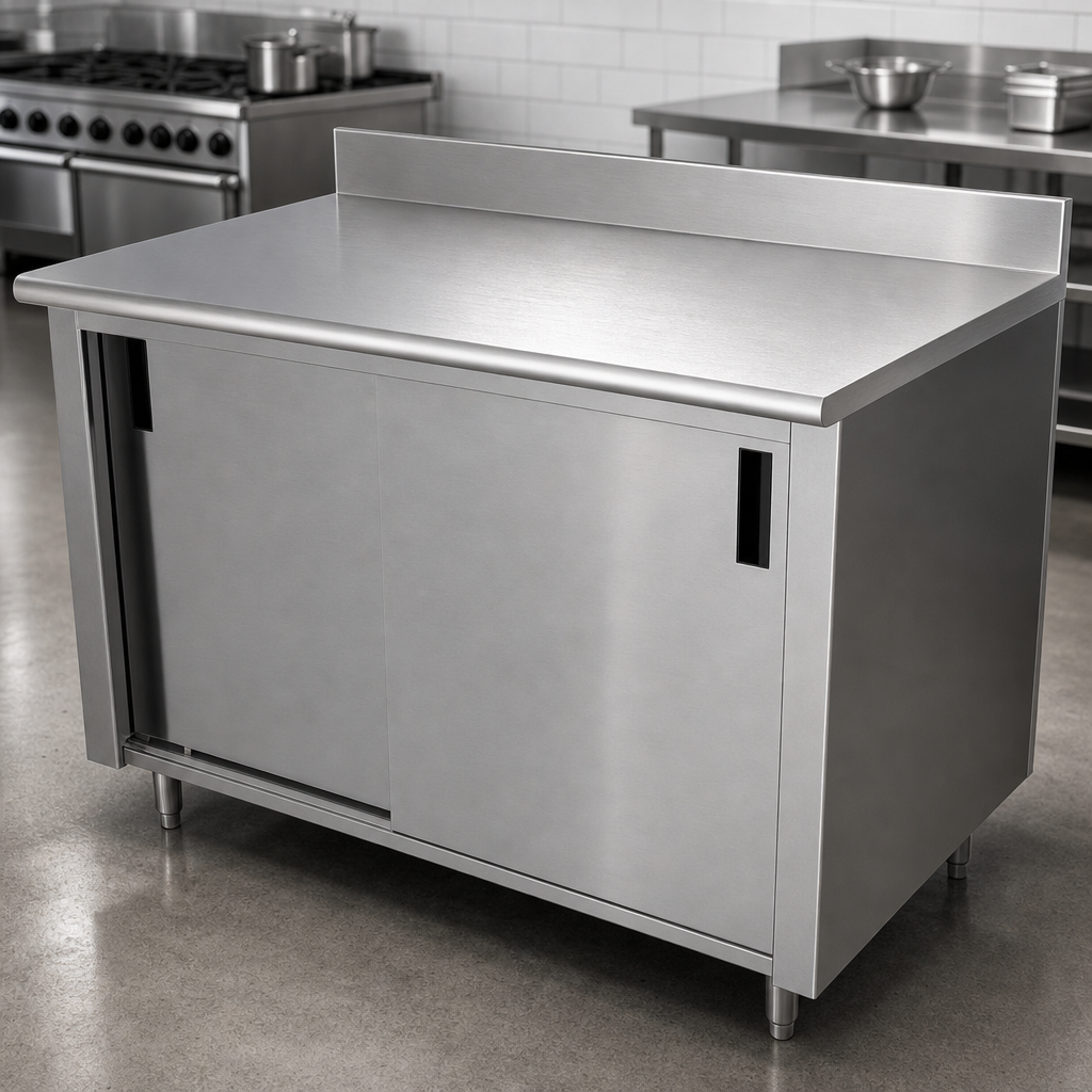 14-Gauge 304 Stainless Steel Top