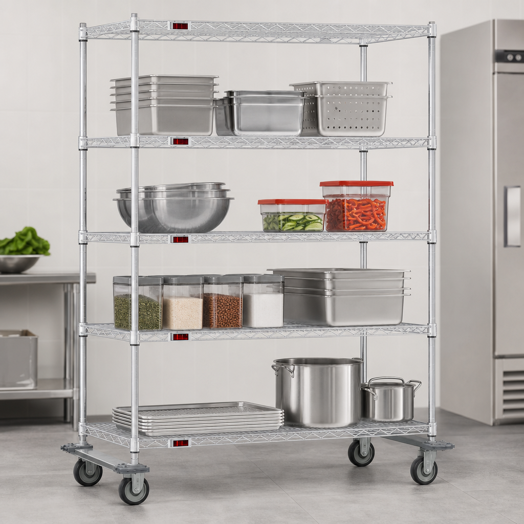 Patented QuadTruss Shelves