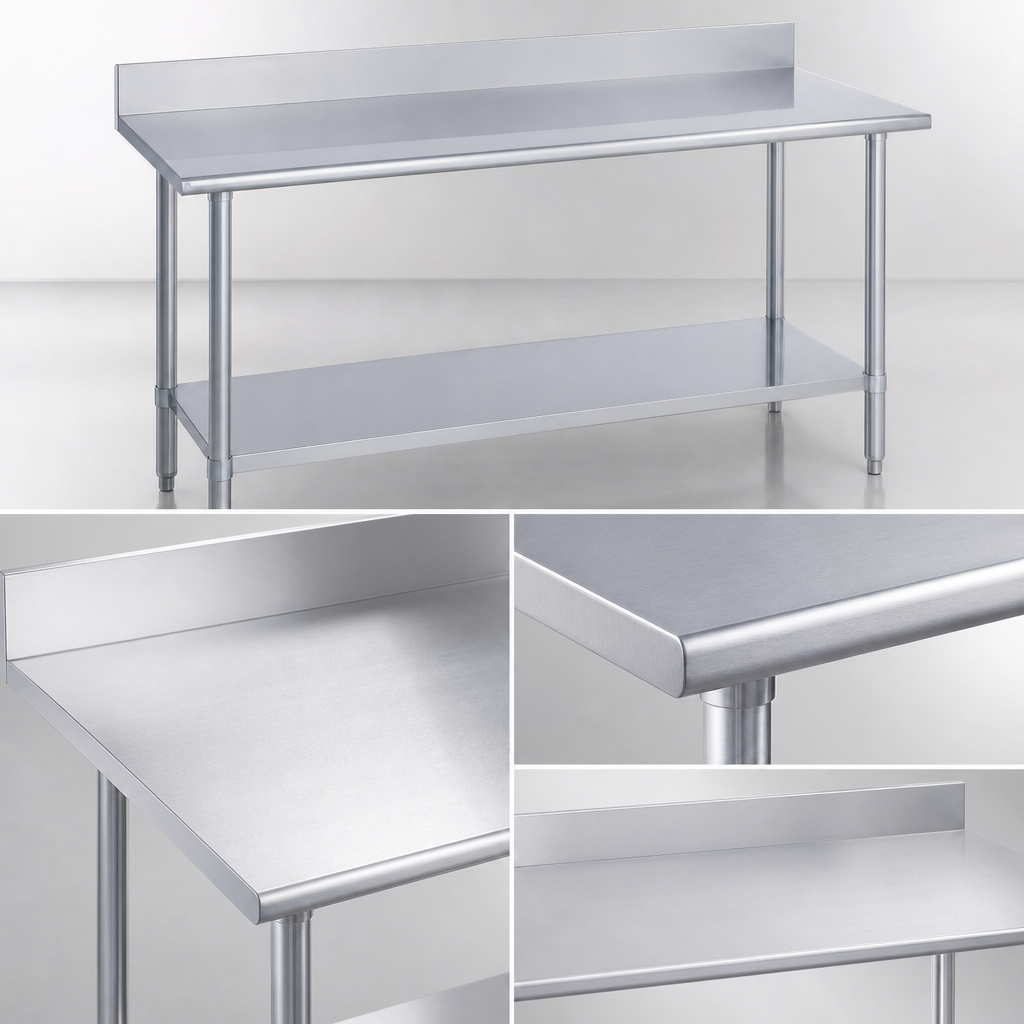 14-Gauge 300 Series Stainless Steel Top