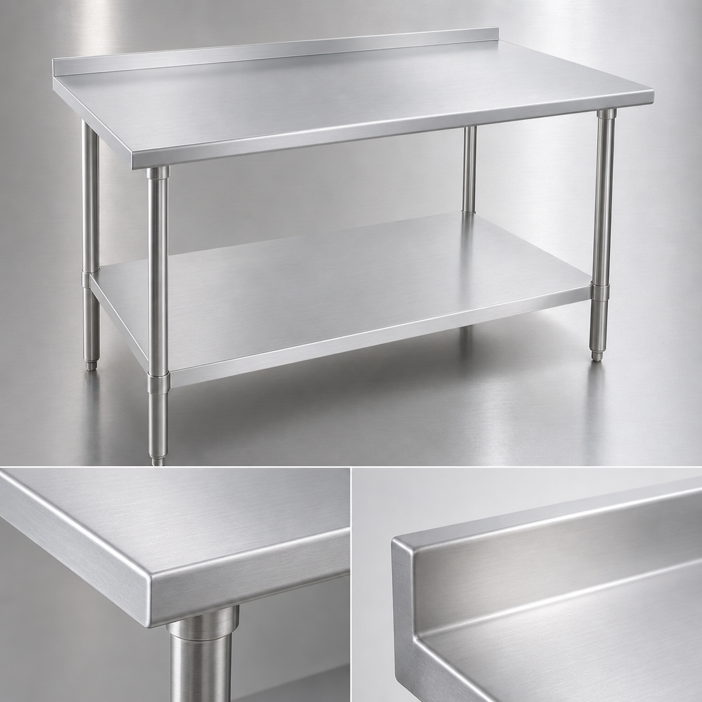 14-Gauge 300 Series Stainless Steel Top