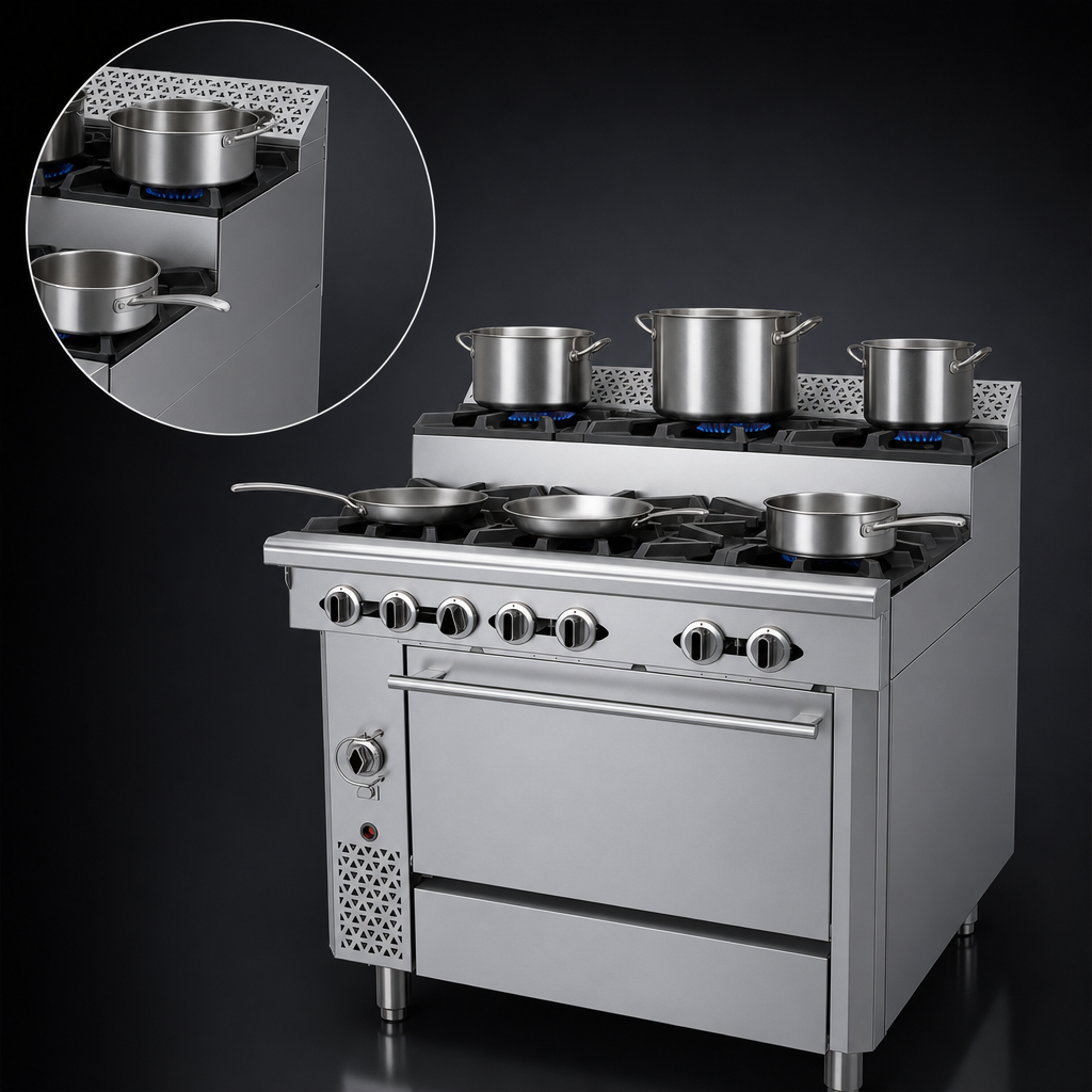 Step-Up Burner Layout