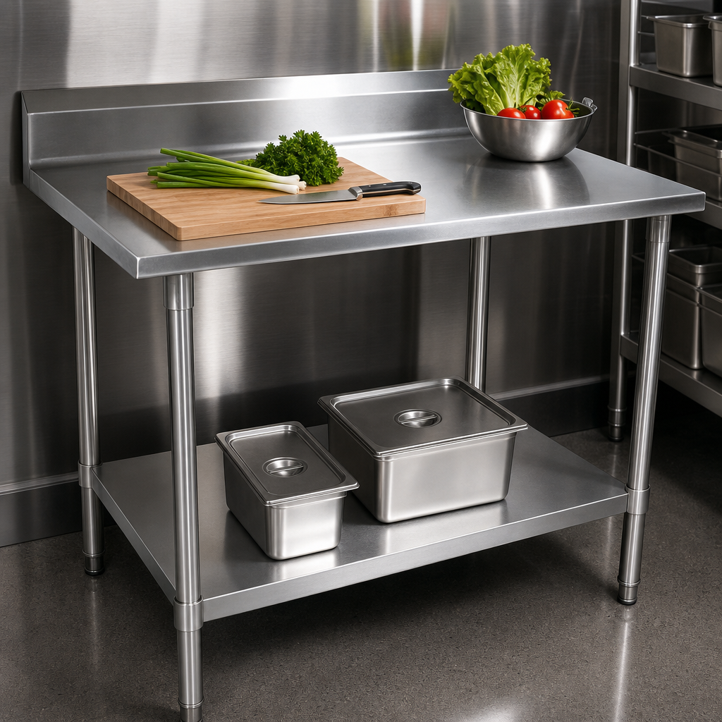 14-Gauge 300 Series Stainless Steel Top