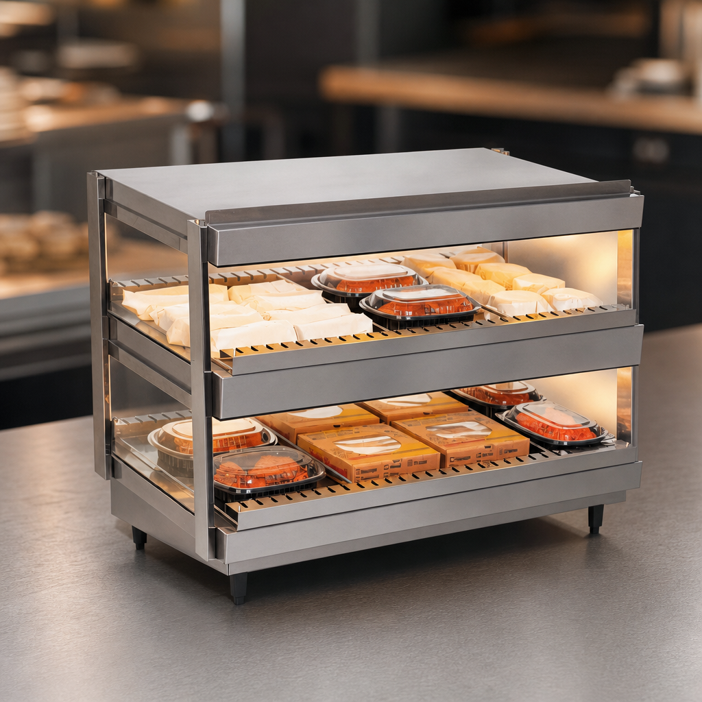 Dual Horizontal Shelves