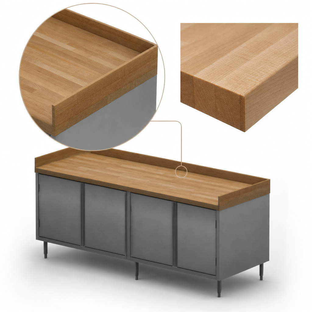 Hard Maple Baker's Top