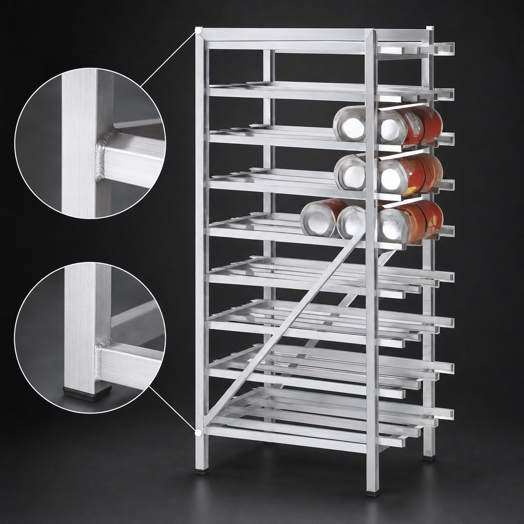 Heavy-Duty Welded Construction