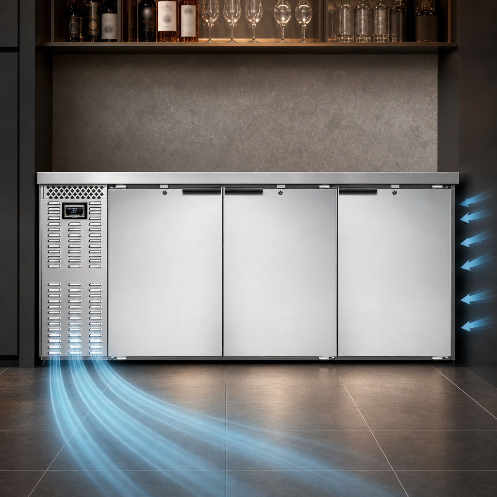 Performance Rated Front Breathing Refrigeration System