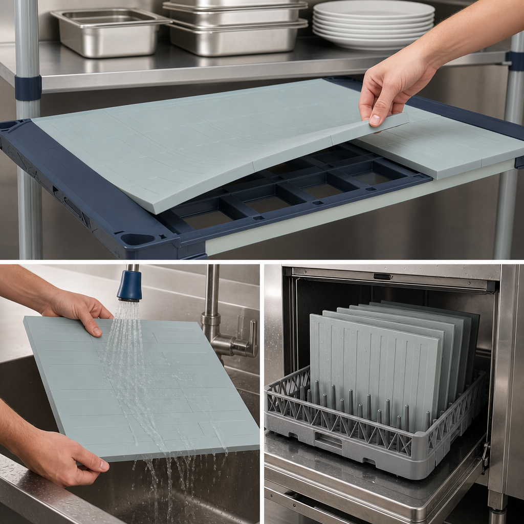 Removable Solid Mat Sections