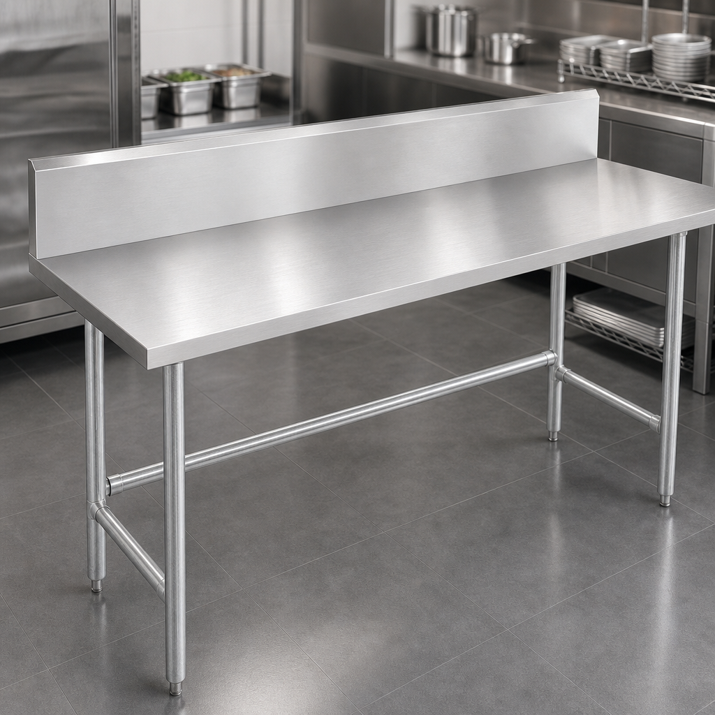 14-Gauge 304 Stainless Steel Top