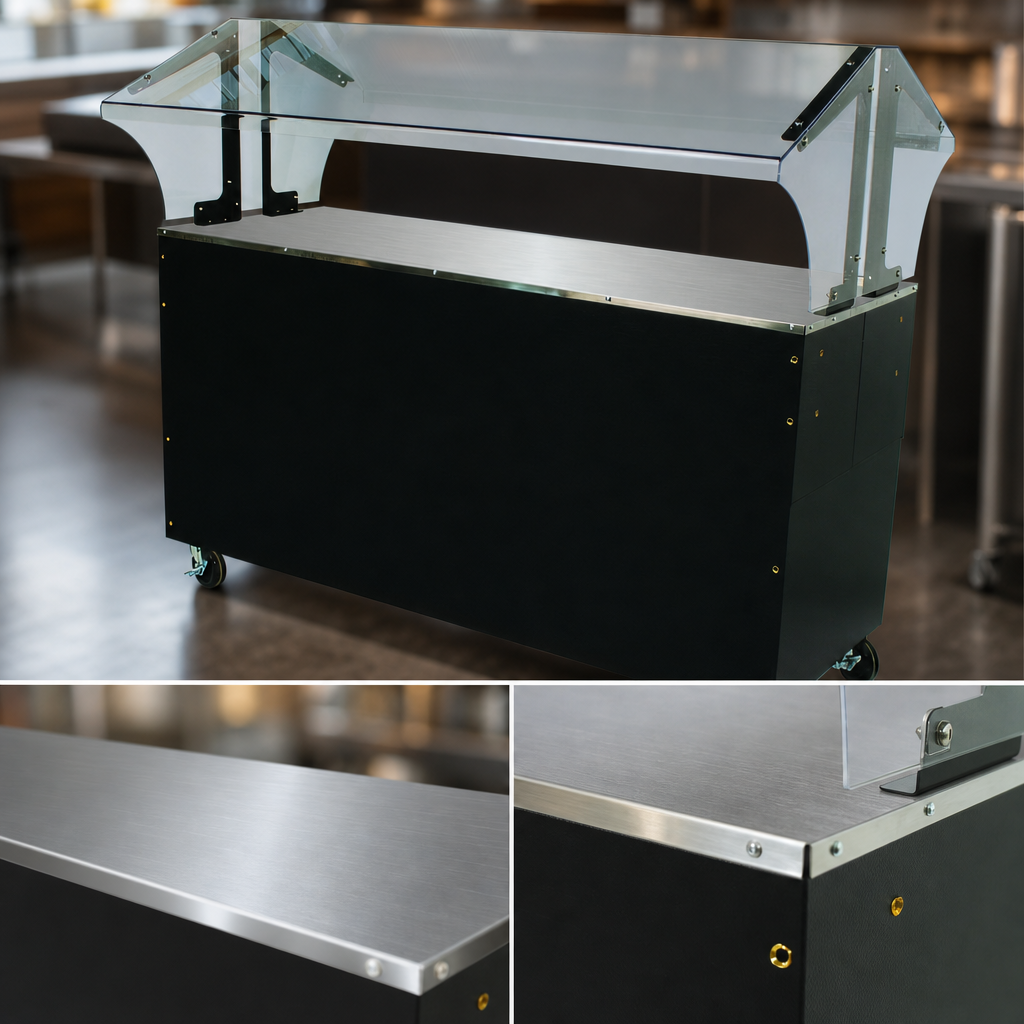 Solid Stainless Steel Top
