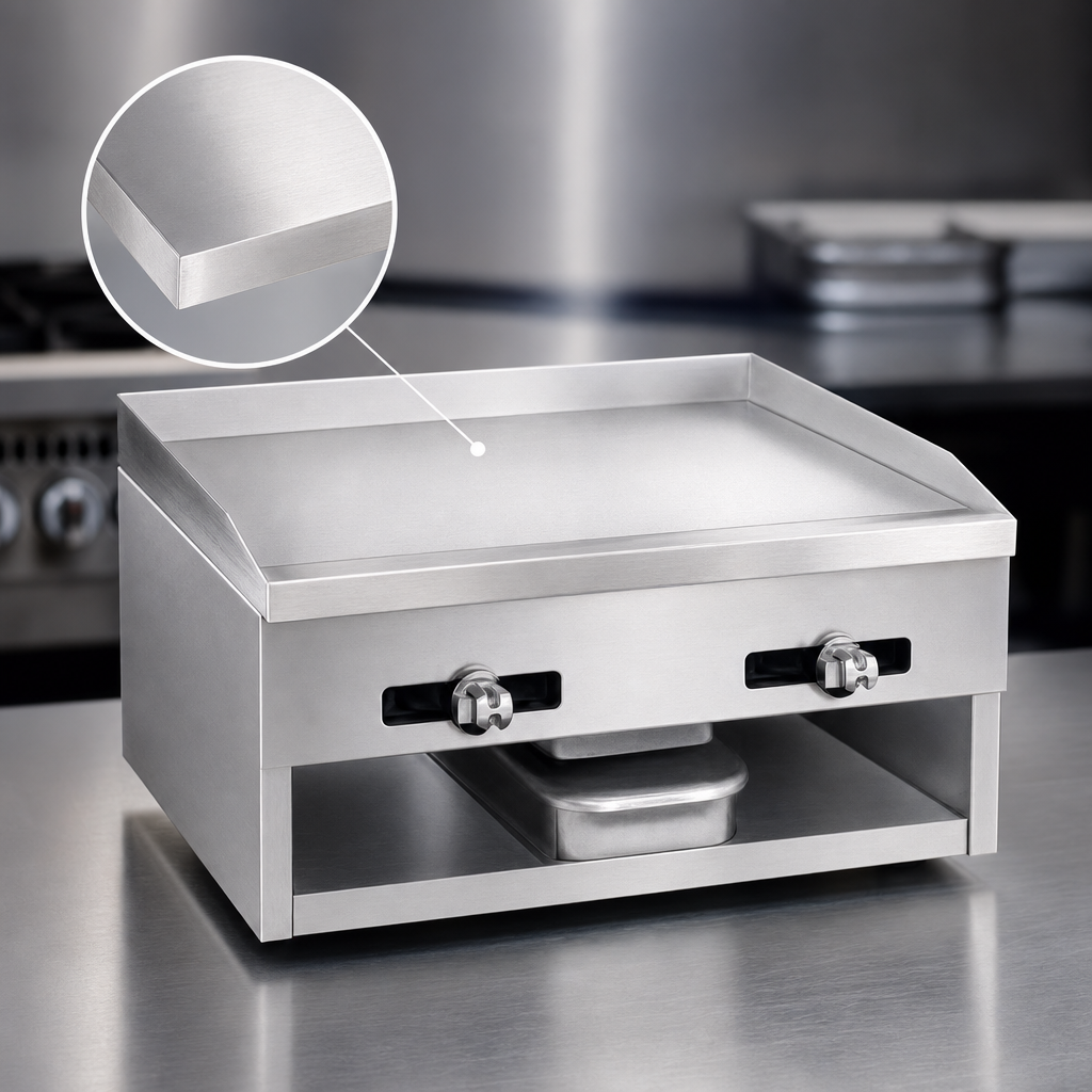 Smooth Steel Griddle Plate