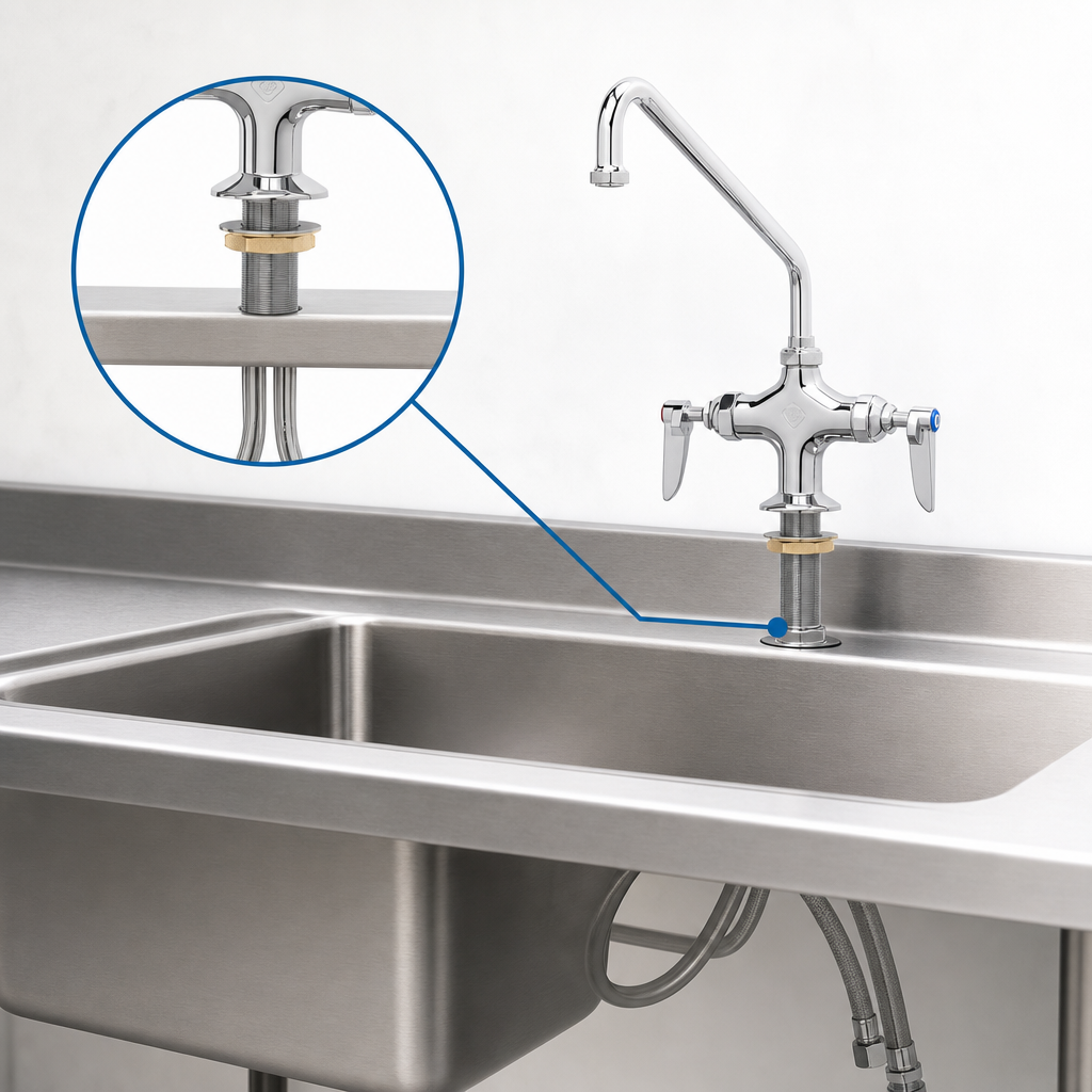 Single-Hole Deck Mount Design