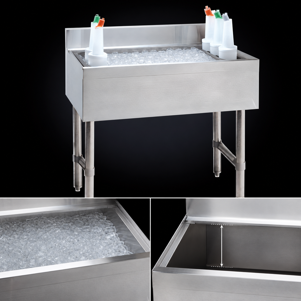 12-Inch Deep Ice Bin