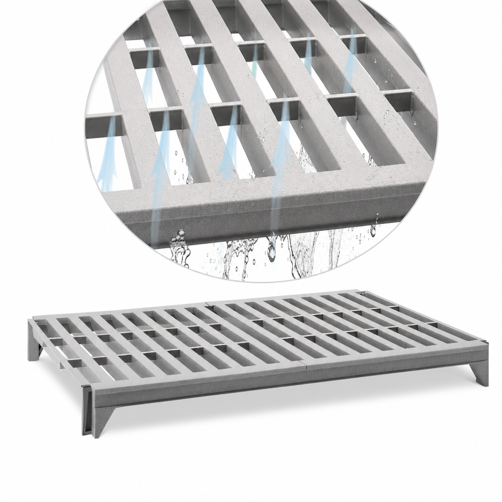 Vented Shelf Plates