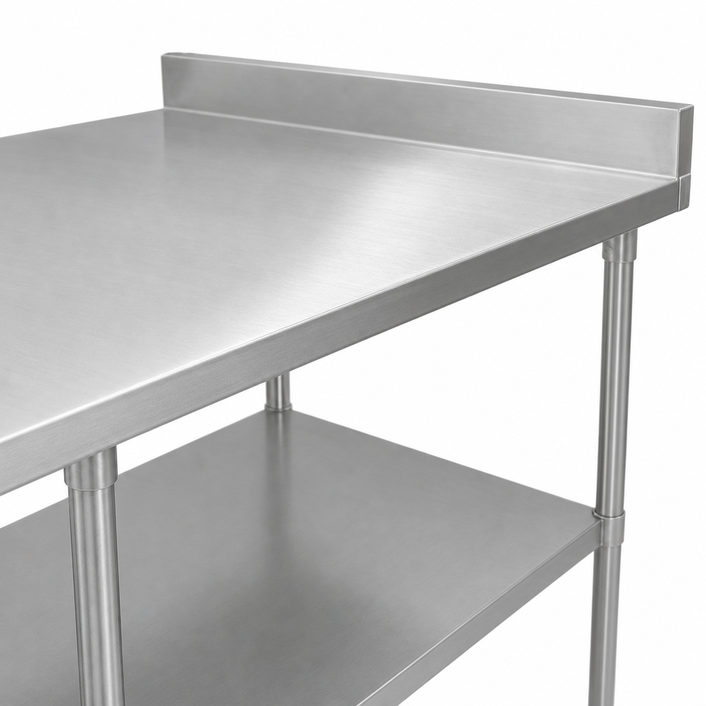16-Gauge Stainless Steel Top