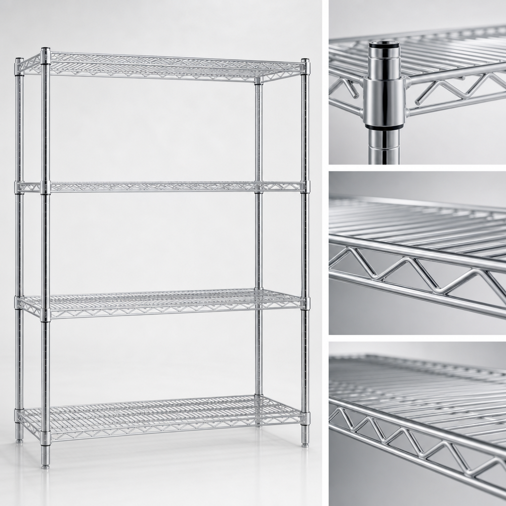 Patented QuadTruss Shelf Design
