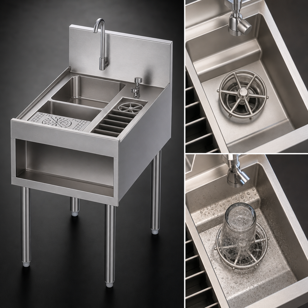 Integrated Glass Rinser