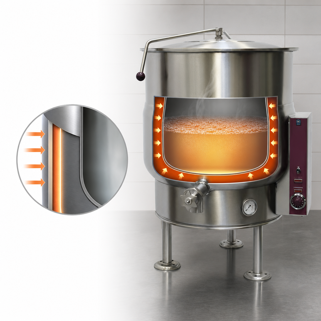 2/3 Jacketed Kettle