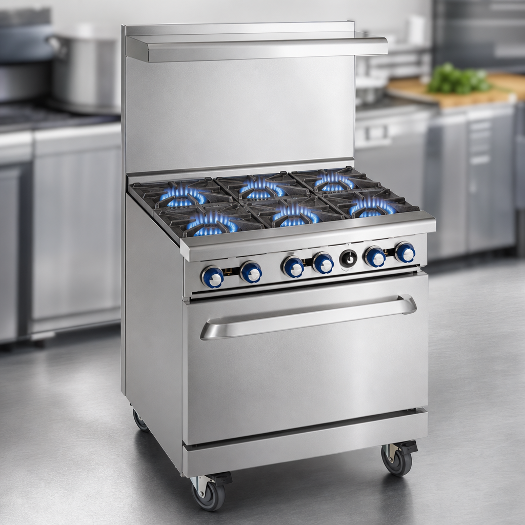 Six-Burner Top