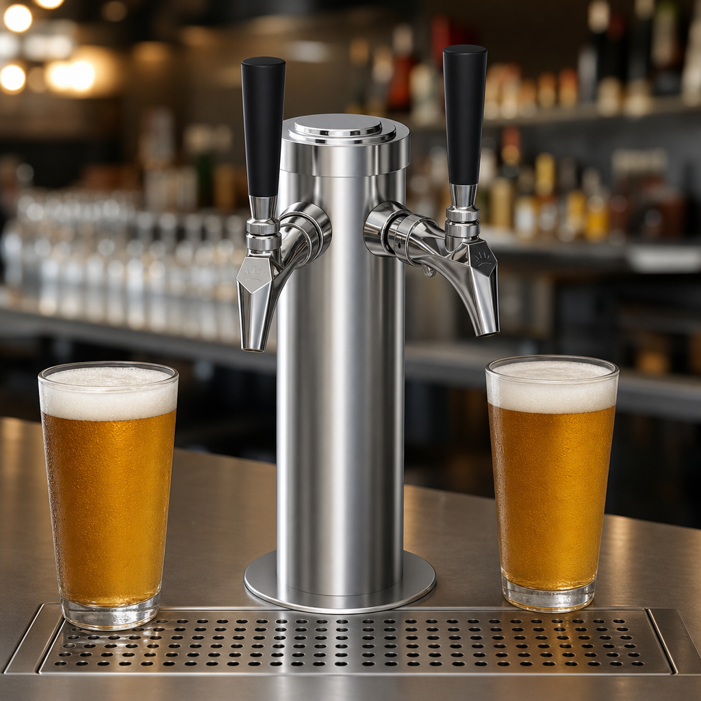 Two-Faucet Tower