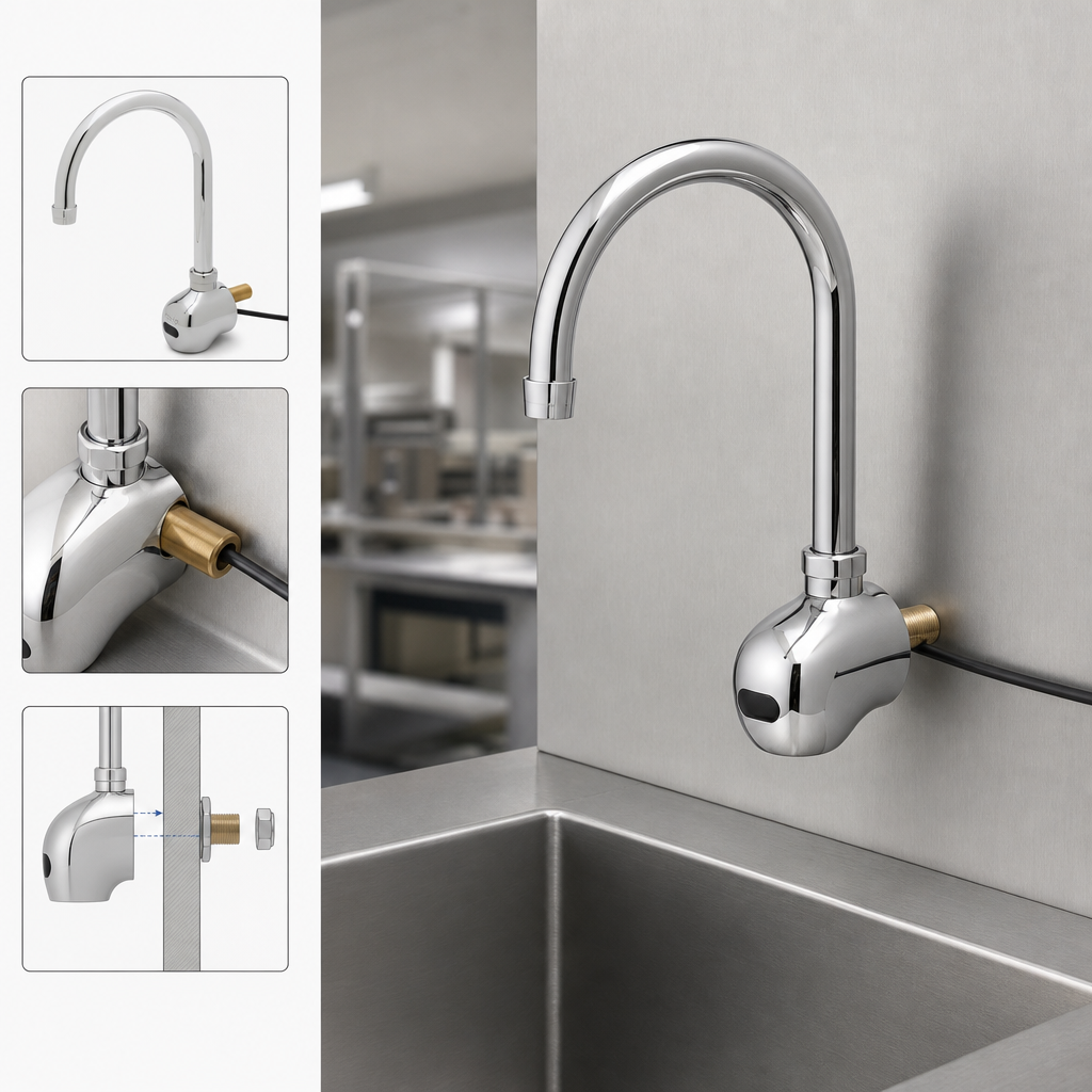 Single-Hole Wall Mount Design