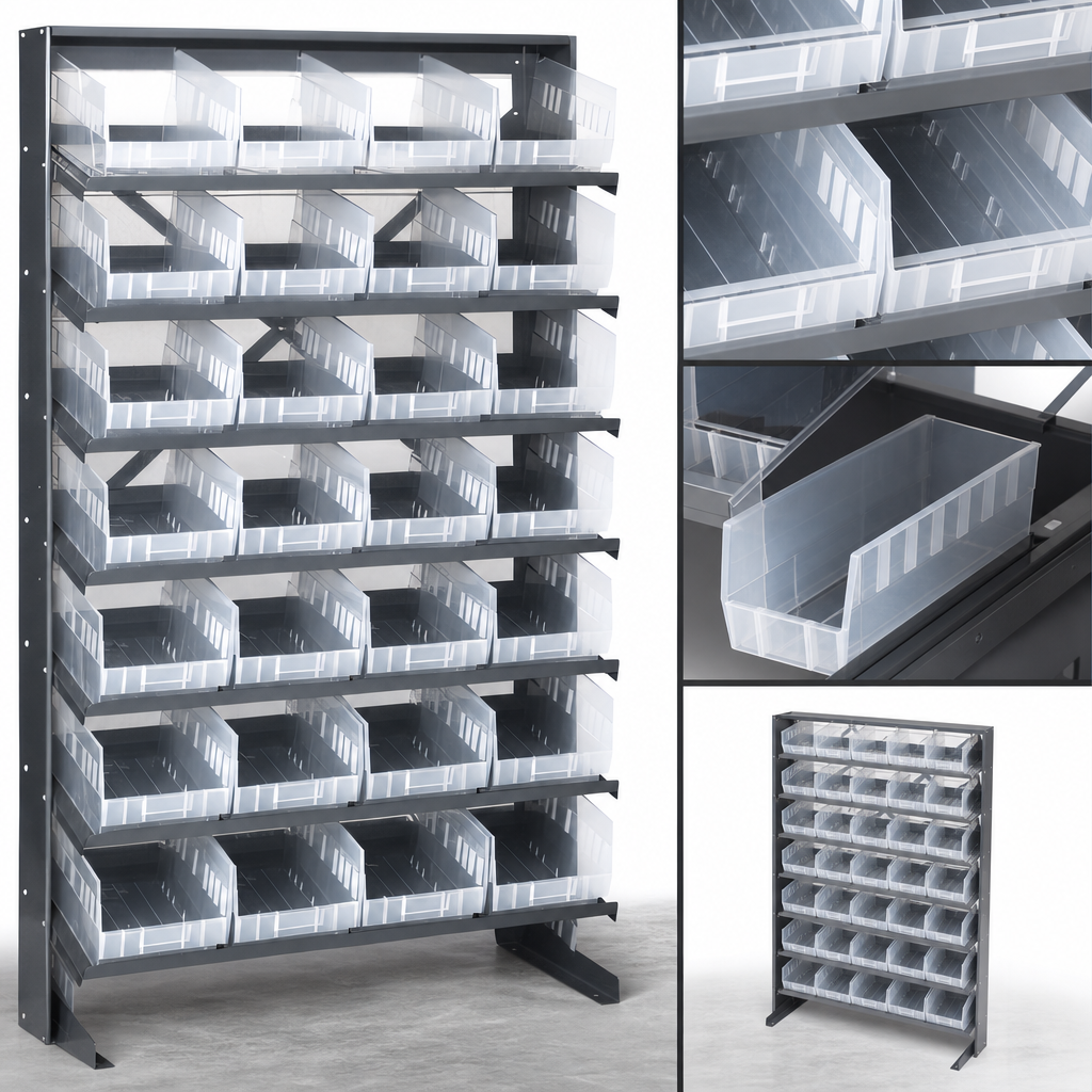 Included Shelves and Bins