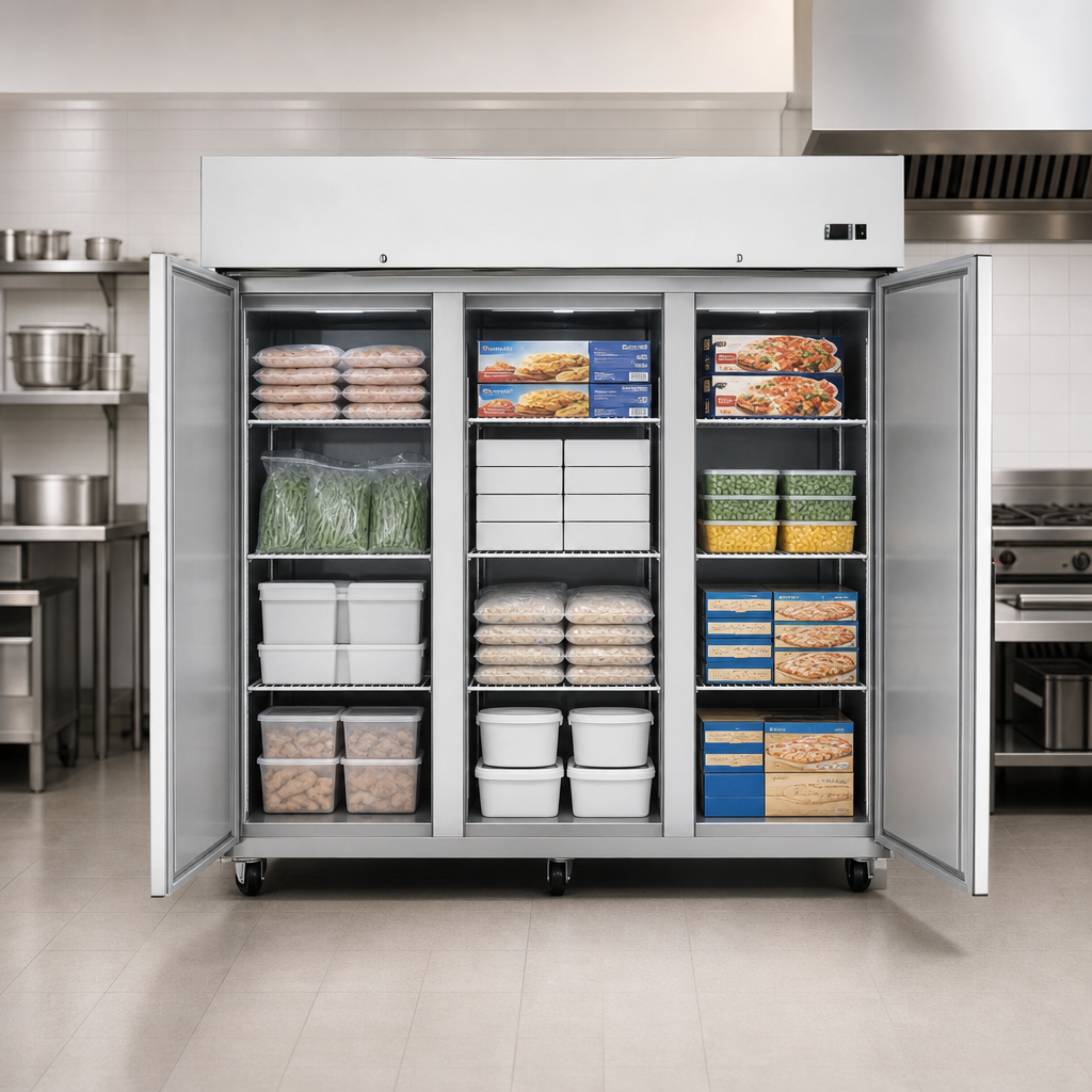 Three-Section Storage
