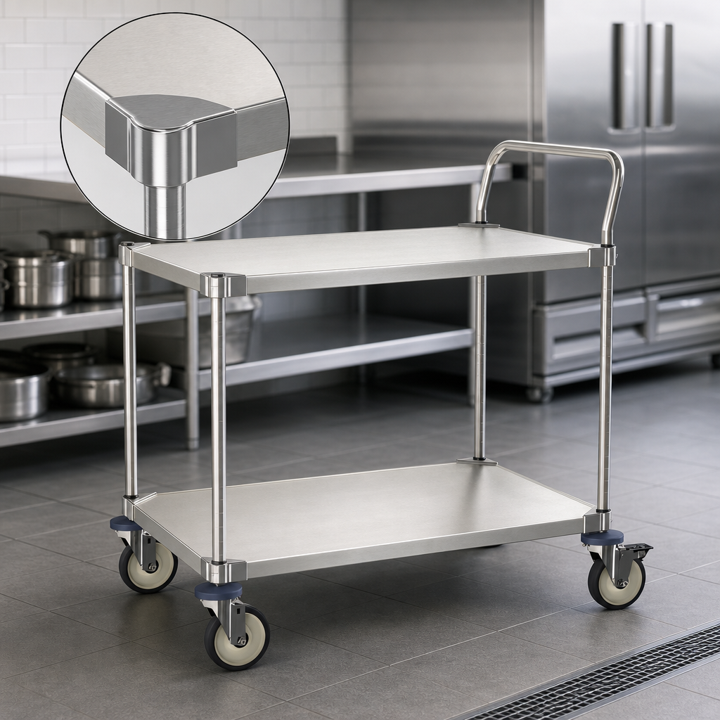 Type 316 Stainless Steel Shelves & Corners