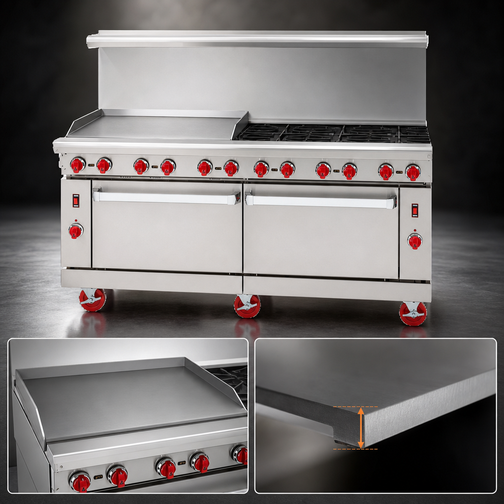 48-Inch Griddle Section