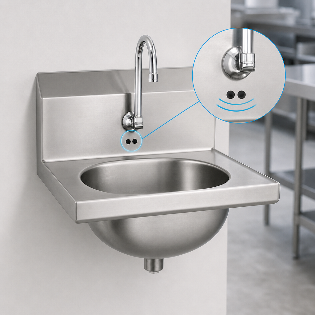 Electronic Eye Gooseneck Spout