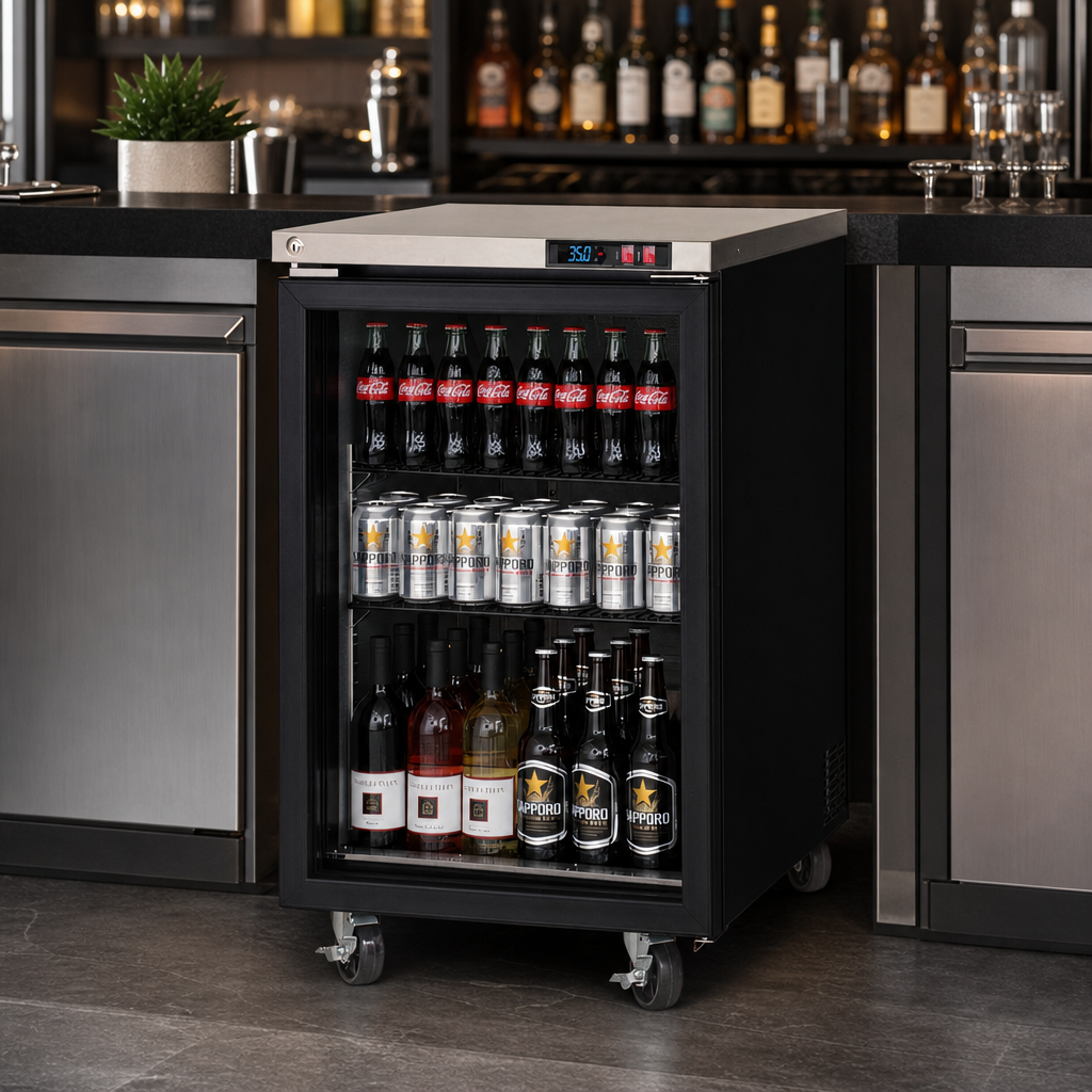 One-Section Beverage Storage