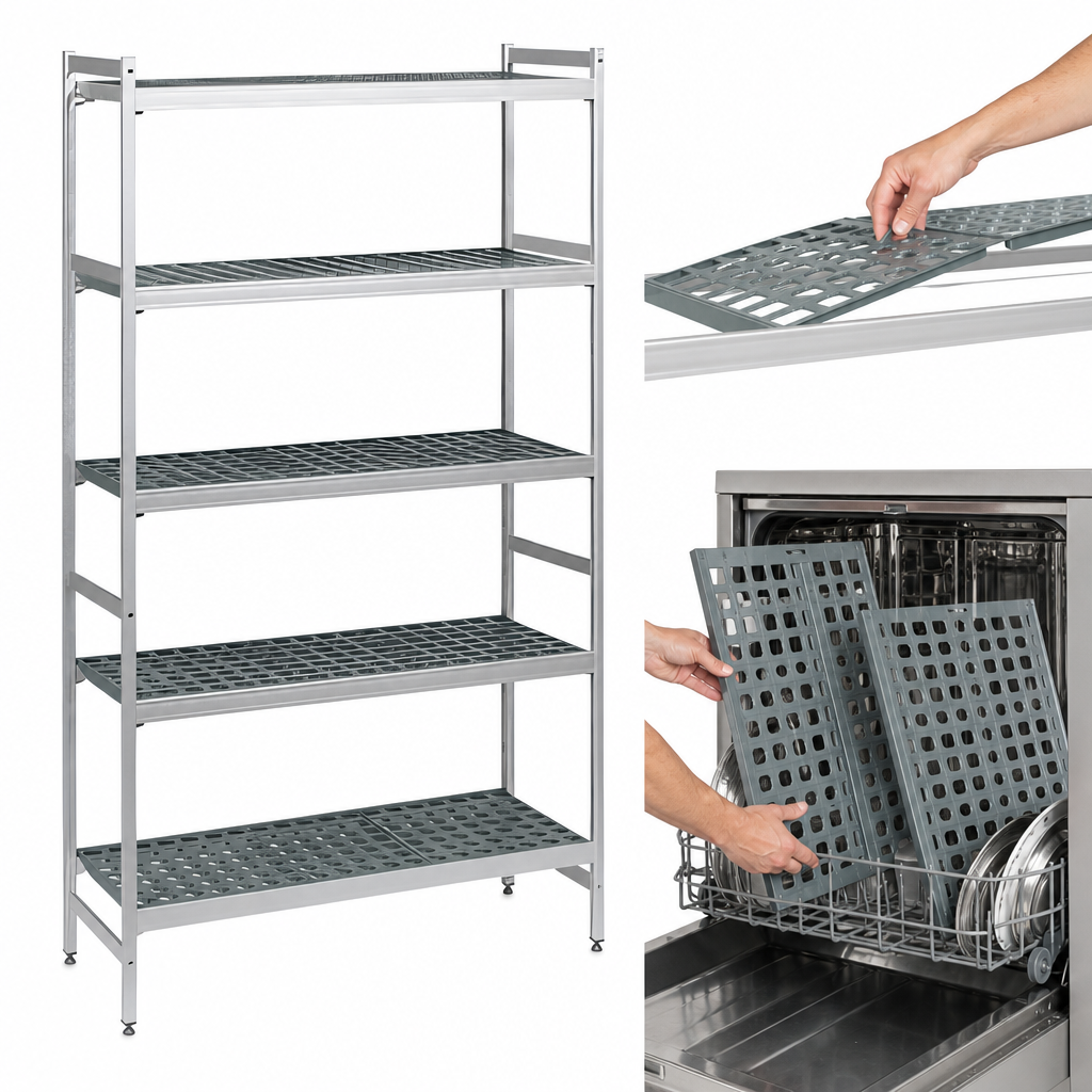 Removable Dishwasher-Safe Inserts