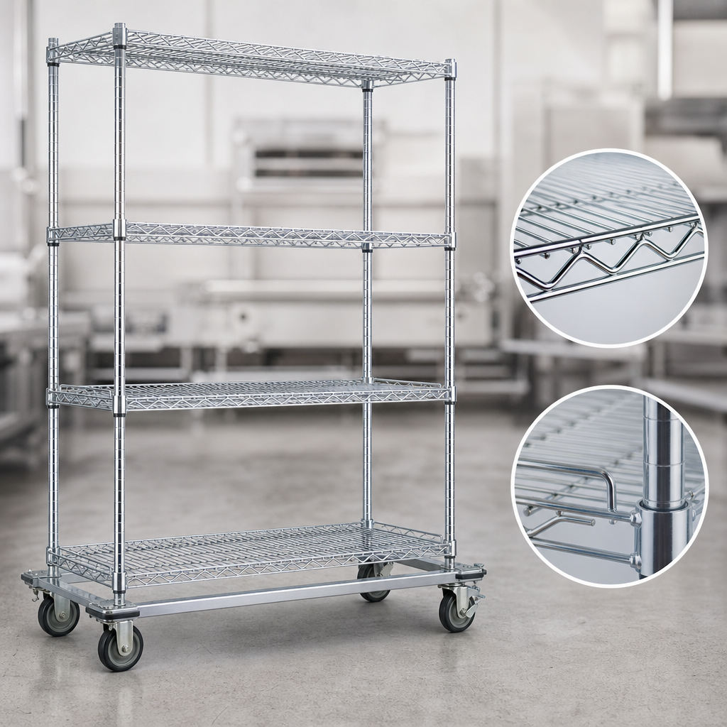 Patented QuadTruss Shelves