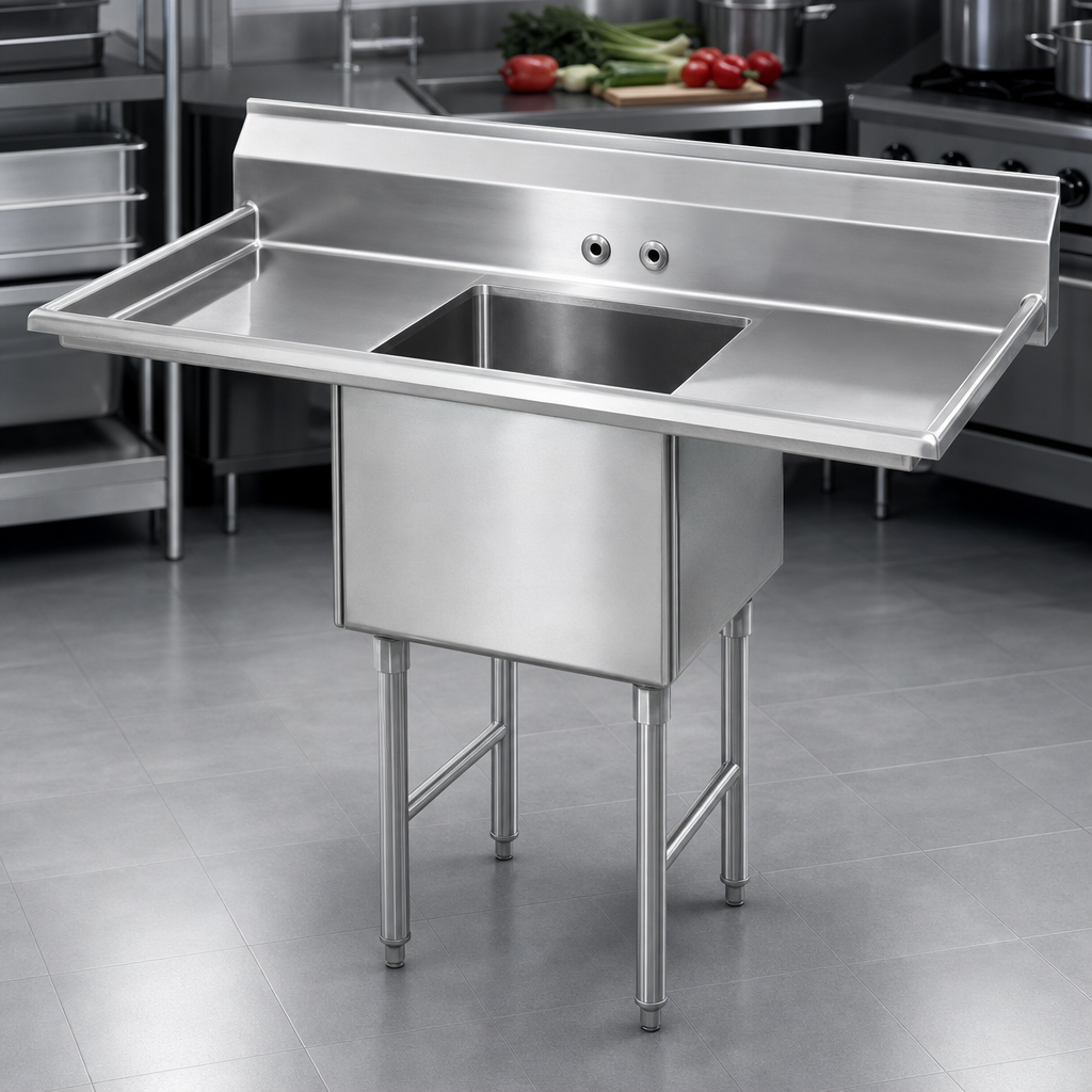 Fabricated Sink Construction