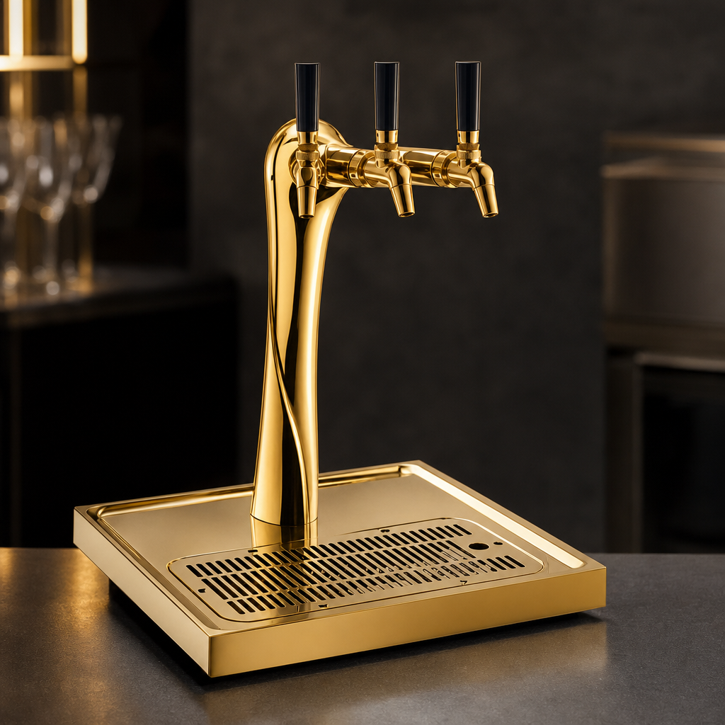 Three Faucet Outlets