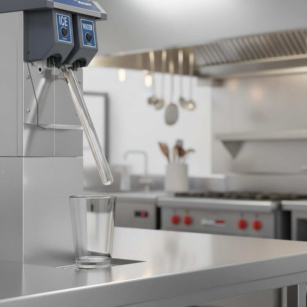 Experience convenient, hands-free ice and water dispensing with the accessible left-side lever actuation.